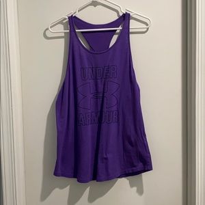 Purple Under Armor Tanktop